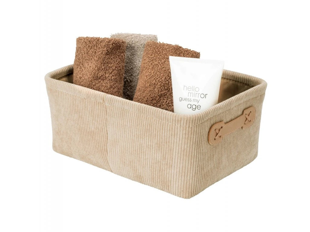 Anela bathroom basket, beige By Wenko.de
